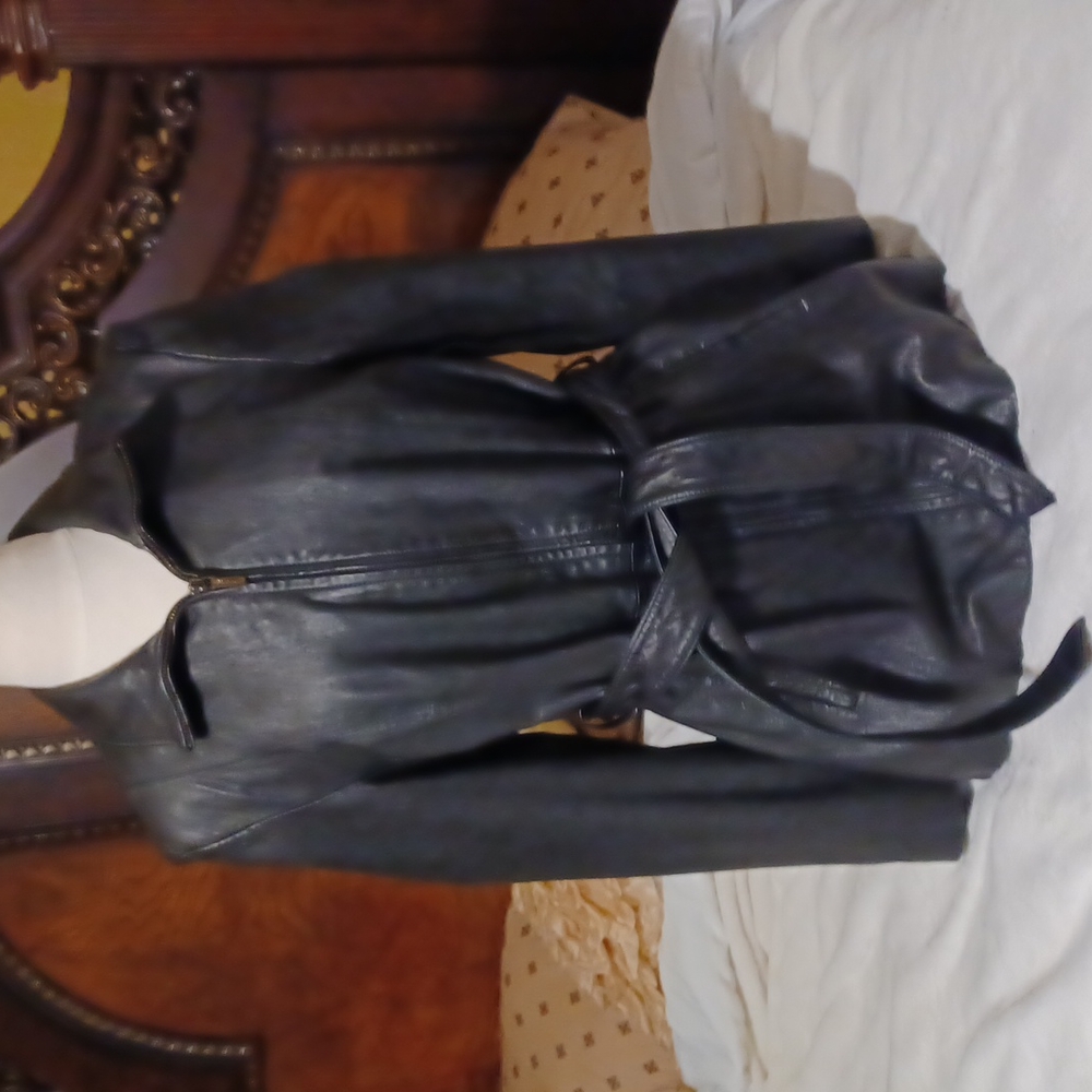 Colebrook leather jacket